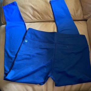 Fabletics Blue Ombré Leggings